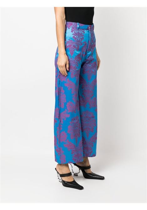 pantalone damascato MARQUES ALMEIDA | Pantalone | AW22TR0206BRCBLUE